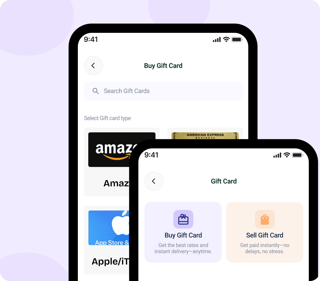Buy and trade gift cards effortlessly